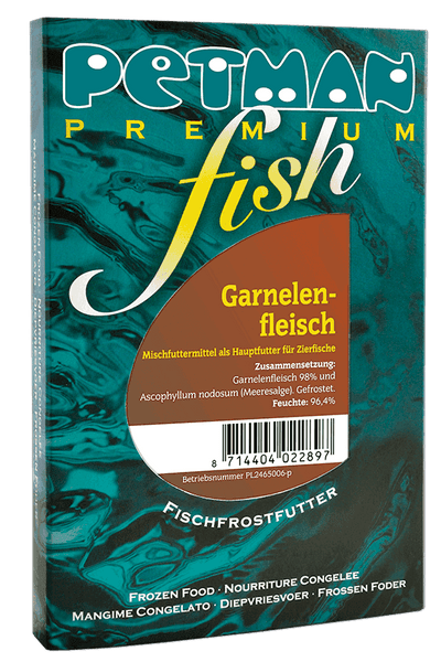 PETMAN fish – Garnelenfleisch 100g