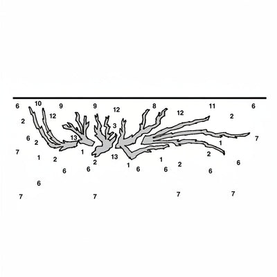 Layout 108 (250 L) 48 Pflanzen