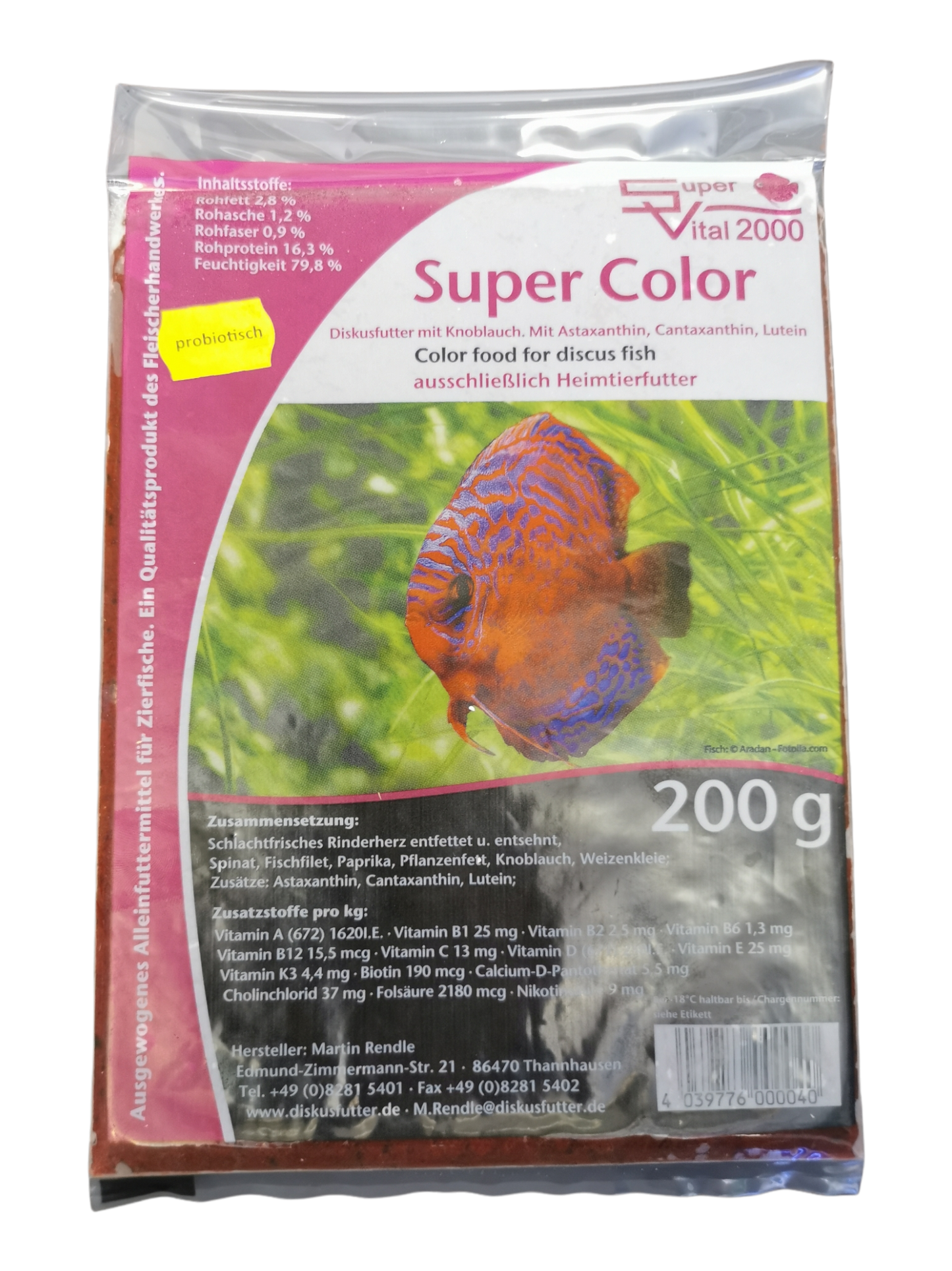Diskusfutter Super Color