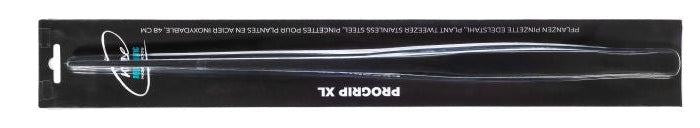 Me ProGrip XL Black, Pflanzen Pinzette (48 cm) gerade