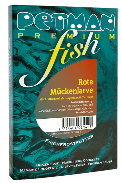 PETMAN fish – Rote Mückenlarven 100g
