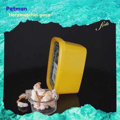PETMAN fish – Herzmuscheln Ganz 100g