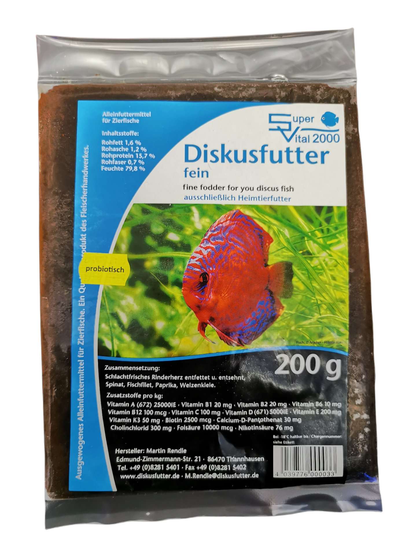 Diskusfutter fein